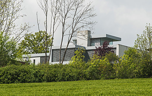 modernes Archiektenhaus bei Brilon